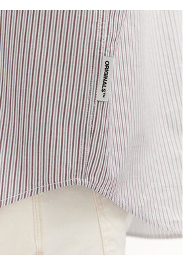Jack & Jones - Jack&Jones Koszula Atlas 12271085 Szary Wide Fit. Kolor: szary. Materiał: bawełna