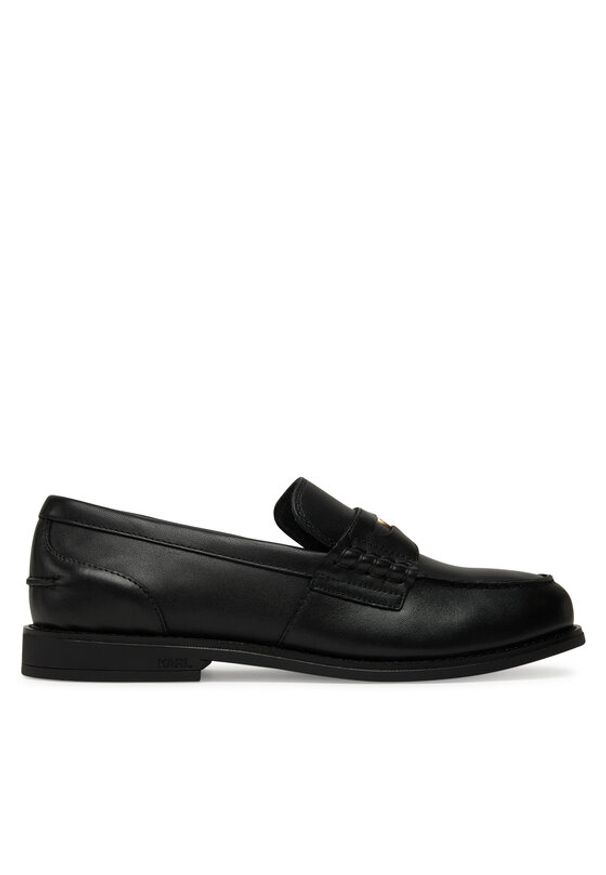 Karl Lagerfeld - KARL LAGERFELD Mokasyny Mia KL42125 Czarny. Kolor: czarny. Materiał: skóra