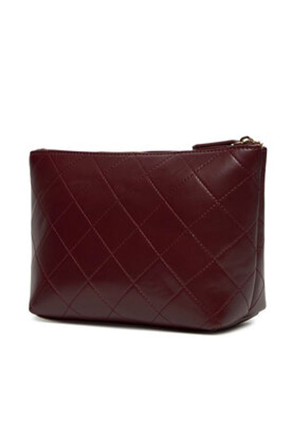 VALENTINO - Valentino Kosmetyczka Nur Re VBE8G9513 Bordowy. Kolor: czerwony. Materiał: skóra
