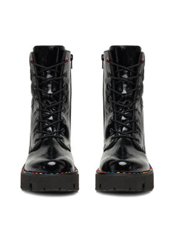 Rieker Trzewiki CEO-Y3330-00 Czarny. Kolor: czarny. Materiał: syntetyk, materiał