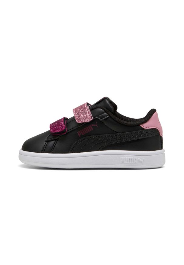Trenerzy dla dziewczynek Puma Smash 3.0 L Glitter. Okazja: na co dzień. Kolor: czarny