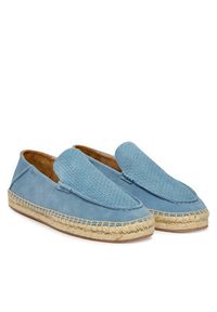 BOSS Espadryle Madeira 50563149 Granatowy. Kolor: niebieski. Materiał: zamsz, skóra #6