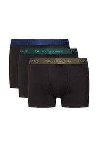 TOMMY HILFIGER - Tommy Hilfiger Komplet 3 par bokserek UM0UM03411 Czarny. Kolor: czarny. Materiał: bawełna #10