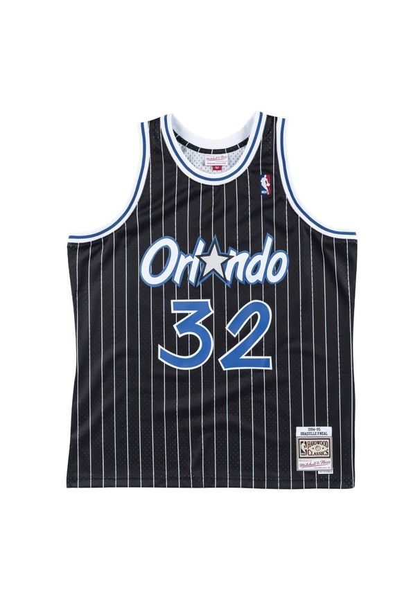 Mitchell & Ness - Koszulka Nba Orlando Magic Shaquille O'Neal. Kolor: czarny. Sport: koszykówka