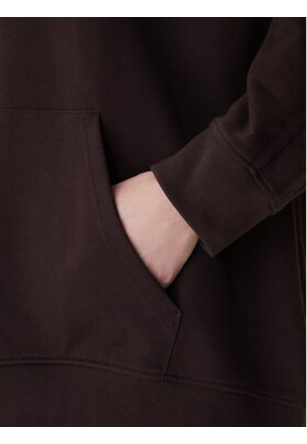 Adidas - adidas Bluza Essentials KC9145 Brązowy Oversize. Kolor: brązowy. Materiał: bawełna