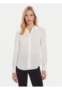 TwinSet - TWINSET Koszula 252TT2142 Beżowy Regular Fit. Kolor: beżowy. Materiał: wiskoza, jedwab #1