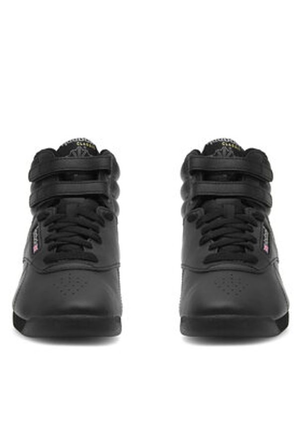 Reebok Sneakersy EO-F/S HI 100000102 Czarny. Kolor: czarny. Materiał: skóra, syntetyk