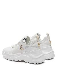 Just Cavalli Sneakersy 76RA3SL2 Biały. Kolor: biały