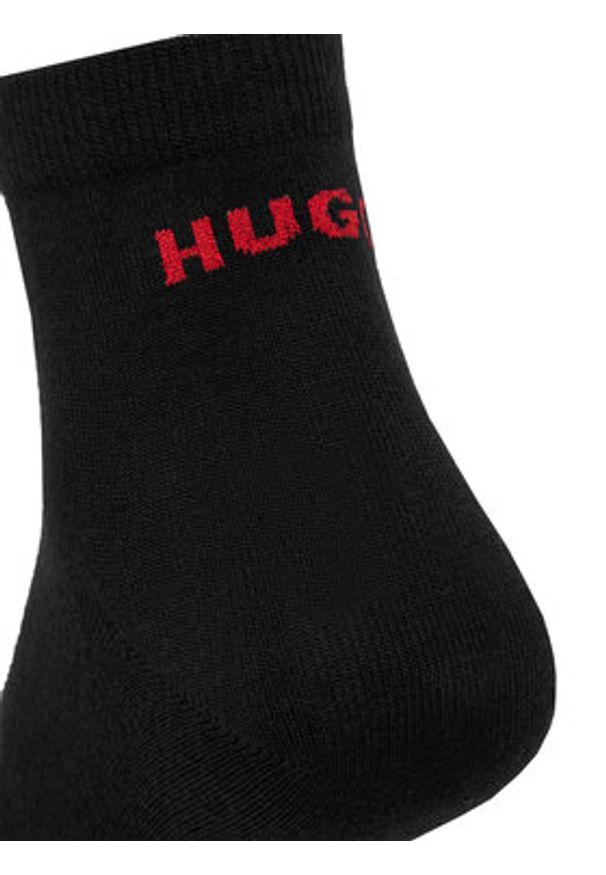 Hugo - HUGO Skarpety długie 50516396 Czarny. Kolor: czarny. Materiał: bawełna