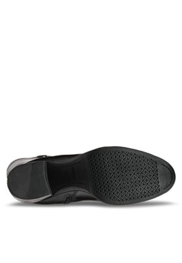 Geox Kozaki D New Asheel D46FSA 00043 C9999 Czarny. Kolor: czarny. Materiał: skóra