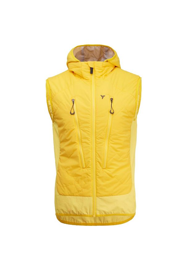 Kamizelka męska Silvini Polaro. Kolor: brązowy, czarny, zielony, wielokolorowy, żółty. Sport: turystyka piesza