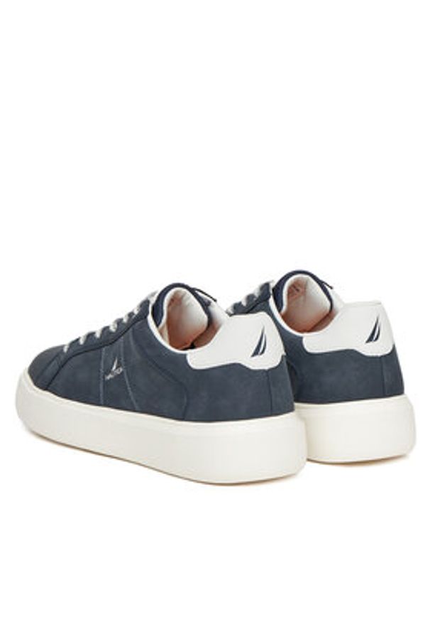 Nautica Sneakersy 24SC022 Granatowy. Kolor: niebieski. Materiał: materiał