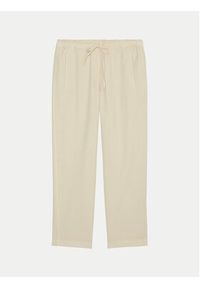 Marc O'Polo Spodnie materiałowe M03 1340 10317 Beżowy Slim Fit. Kolor: beżowy. Materiał: bawełna #4