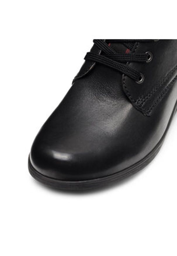 Go Soft Trzewiki WI16-JANE ZULA-03 Czarny. Kolor: czarny. Materiał: skóra