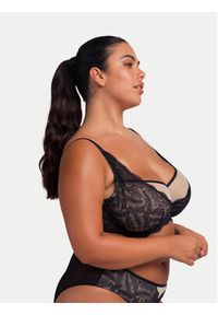 Dorina Biustonosz z fiszbiną Lennon FXWB0053LA157 Czarny. Kolor: czarny. Materiał: syntetyk #4