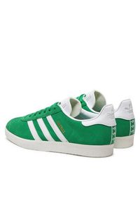 Adidas - adidas Sneakersy Gazelle IG2092 Zielony. Kolor: zielony. Materiał: skóra, zamsz. Model: Adidas Gazelle #5