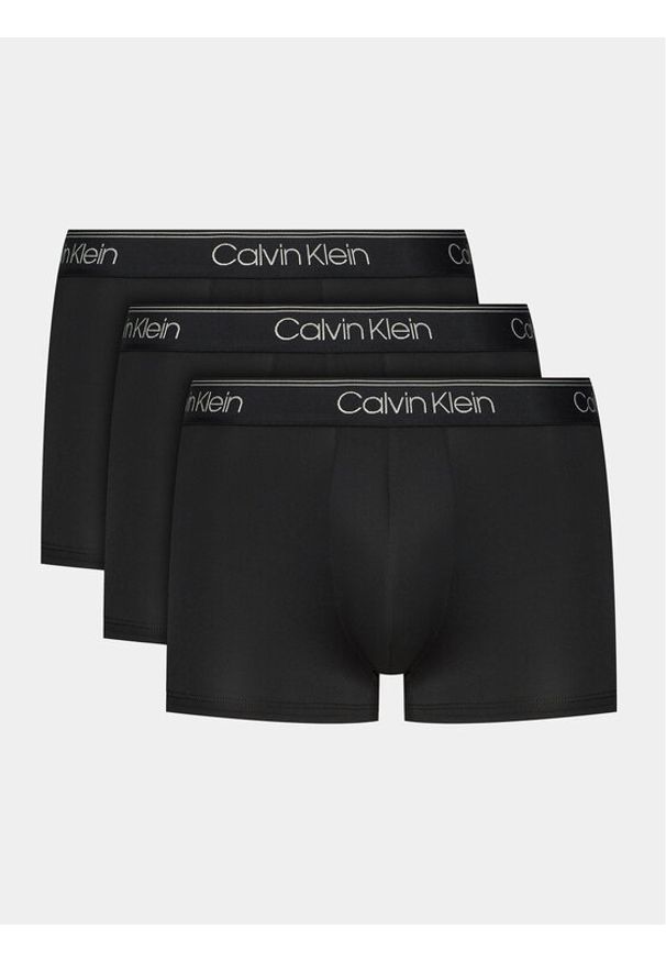Calvin Klein Underwear Komplet 3 par bokserek Low Rise Trunk 3Pk 000NB2569A Czarny. Kolor: czarny. Materiał: syntetyk