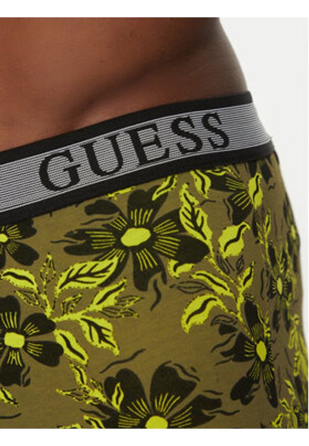 Guess Komplet 3 par bokserek U5GG05 K6YW1 Kolorowy. Materiał: bawełna. Wzór: kolorowy