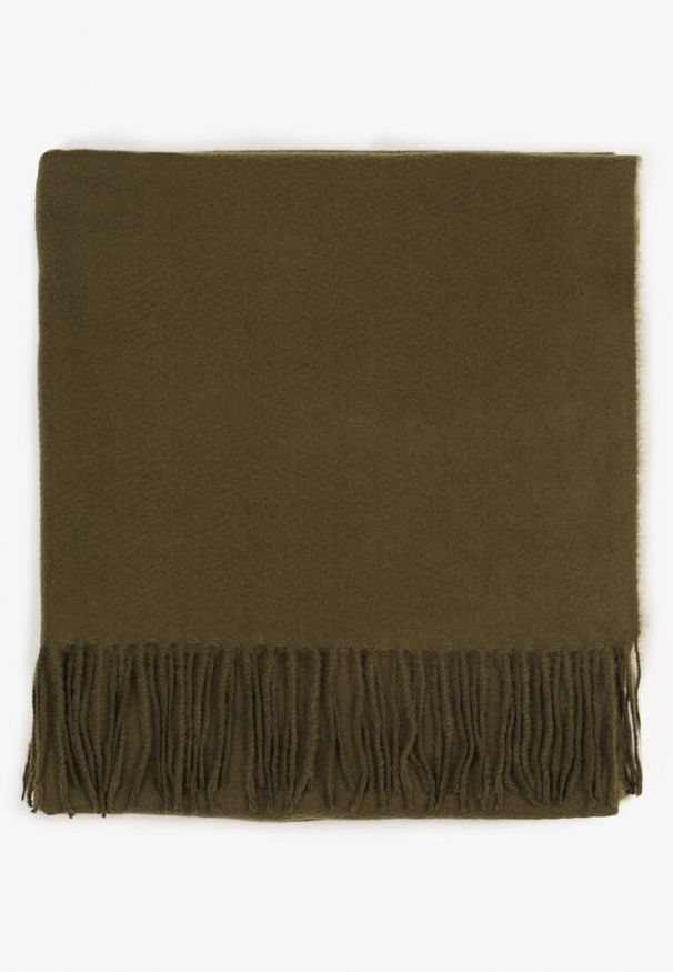 Born2be - Ciemnozielony Szalik Inglidyr. Kolor: zielony. Styl: elegancki