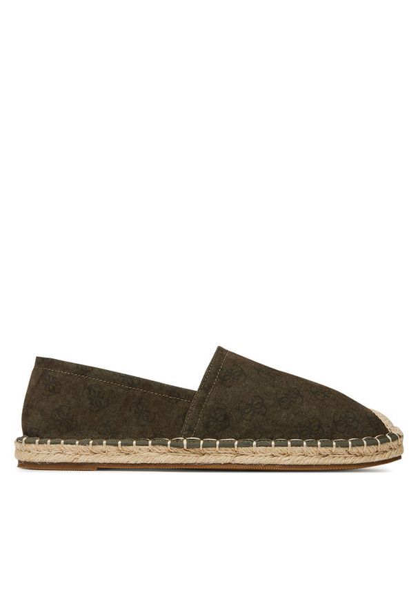 Espadryle Guess. Kolor: zielony