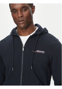 Hechter Paris Bluza 70004 151924 Granatowy Regular Fit. Kolor: niebieski. Materiał: bawełna #4