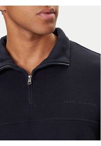 TOMMY HILFIGER - Tommy Hilfiger Bluza UM0UM03626 Granatowy Regular Fit. Kolor: niebieski. Materiał: bawełna #2