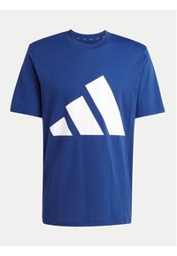 Adidas - adidas T-Shirt Essentials Big Logo JE8940 Granatowy Regular Fit. Kolor: niebieski. Materiał: bawełna #4