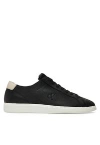 Calvin Klein Jeans Sneakersy Low Profile Cupsole Tmb Lth YM0YM01331 Czarny. Kolor: czarny. Materiał: skóra