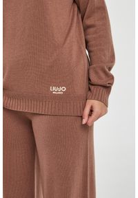 Liu Jo - Golf damski wełniany z kaszmirem LIU JO. Typ kołnierza: golf. Materiał: kaszmir, wełna #5