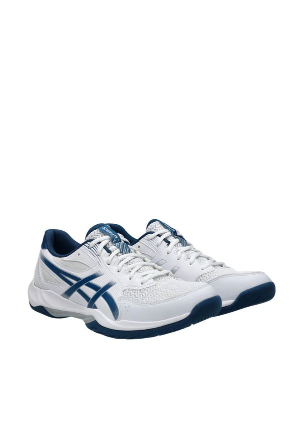 Buty męskie Asics Gel-Rocket 12. Kolor: niebieski, wielokolorowy, biały. Sport: piłka ręczna, siatkówka