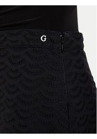 Guess Spódnica midi W6GD40 W1882 Czarny Regular Fit. Kolor: czarny. Materiał: bawełna #5