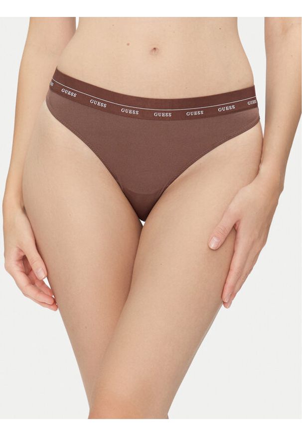Guess Figi brazylijskie O5RE25 KCF20 Brązowy. Kolor: brązowy. Materiał: syntetyk