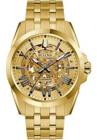 Zegarek Bulova Zegarek męski Bulova 97A162 złoty. Kolor: złoty #1