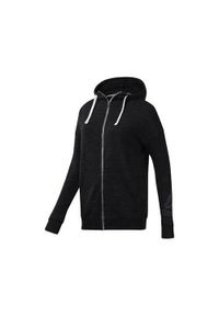 Bluzy treningowa damska Reebok Training Essentials Marble. Typ kołnierza: kaptur. Kolor: czarny. Sport: fitness