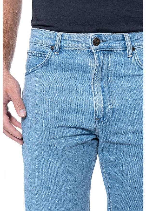 Lee - MĘSKIE SPODENKI JEANSOWE LEE PIPES TAPERED SHORTS TAC L73ZGGFB 112120833. Materiał: jeans
