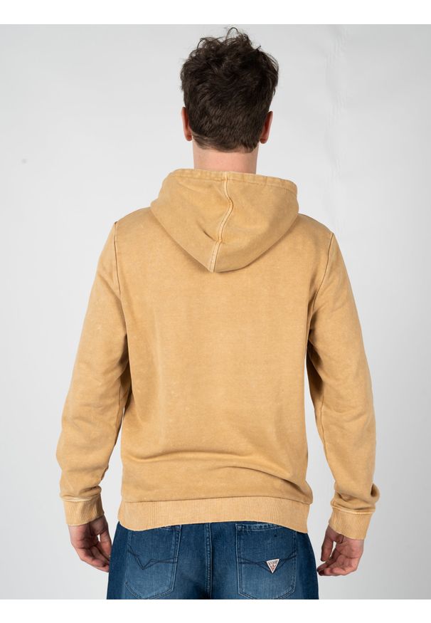 Guess Bluza "Harvey" | X3GQ05KBRM0 | Mężczyzna | Beżowy. Kolor: beżowy. Materiał: poliester, bawełna. Styl: klasyczny, sportowy