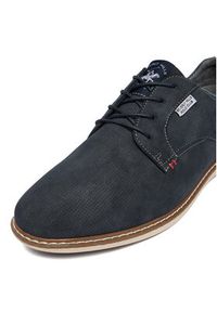 Beverly Hills Polo Club Półbuty CEO-PASSERO-01 MBS Granatowy. Kolor: niebieski. Materiał: skóra #3