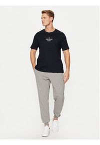 TOMMY HILFIGER - Tommy Hilfiger T-Shirt MW0MW38980 Granatowy Regular Fit. Kolor: niebieski. Materiał: bawełna #5