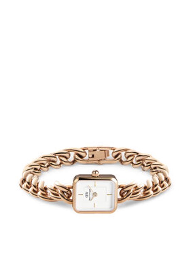 Daniel Wellington Zegarek Jolie Chain 15 DW00100835 Różowe złoto. Kolor: wielokolorowy, różowy, złoty