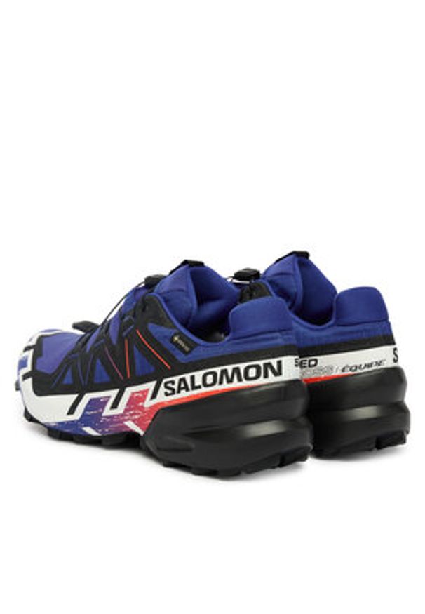 salomon - Salomon Buty do biegania Speedcross 6 Gore-Tex Equipe L47982800 Granatowy. Kolor: niebieski. Materiał: materiał. Technologia: Gore-Tex. Model: Salomon Speedcross