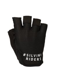 Silvini rękawiczki rowerowe UA2523 Varena – unisex, z odblaskami. Kolor: czarny
