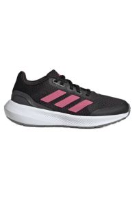 Adidas - Buty adidas Runfalcon 3.0 K Jr HP5838 czarne. Zapięcie: sznurówki. Kolor: czarny. Materiał: materiał, guma. Szerokość cholewki: normalna. Model: Adidas Cloudfoam
