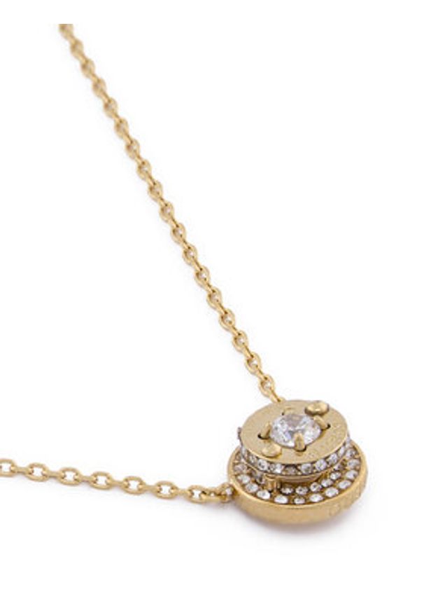 Guess Naszyjnik JUBN05 554JW Złoty. Materiał: metalowe. Kolor: złoty