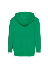 FRUIT OF THE LOOM - Bluza Z Kapturem Dla Dzieci. Typ kołnierza: kaptur. Kolor: zielony