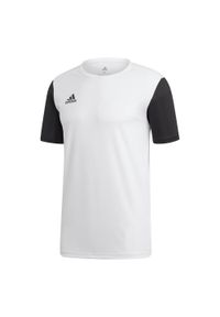 Adidas - T-Shirt Estro 19 234. Kolor: czarny, wielokolorowy, biały. Sport: piłka nożna