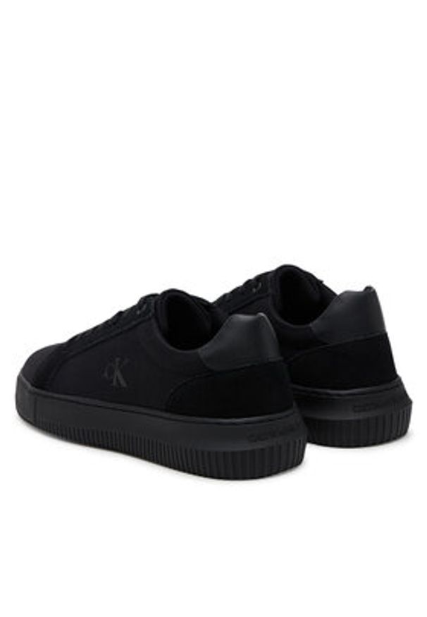 Calvin Klein Jeans Sneakersy Chunky Cupsole Mg Canvas YM0YM01219 Czarny. Kolor: czarny. Materiał: materiał