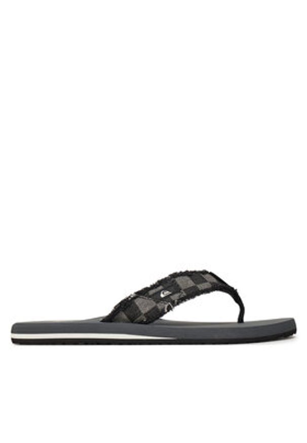 Quiksilver Japonki AQYL100047 Czarny. Kolor: czarny. Materiał: materiał