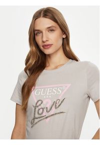 Guess T-Shirt W5RI10 I3Z14 Szary Regular Fit. Kolor: szary. Materiał: bawełna #5