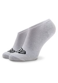 New Era Zestaw 3 par niskich skarpet unisex Flag Sneaker Sock 13113638 Biały. Kolor: biały. Materiał: bawełna, materiał #3