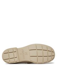 Pinko Loafersy Tina 01 SD0001 P006 Écru. Materiał: skóra